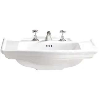 Devon&Devon Westminster Раковина 69х49 см, с 3 отверстиями под смеситель, цвет белый IBLG3FWES