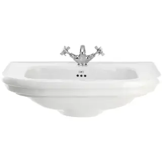 Devon&Devon Classica Раковина с 1 отв. под смеситель, 70x52xh19,5 см, цвет белый IBLG1FCLAS