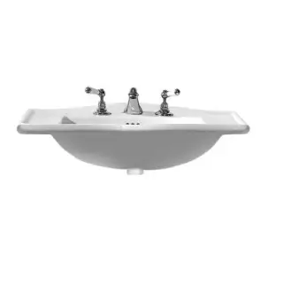 Devon&Devon Westminster Раковина полувстраиваемая 69,5х50 см, цвет белый IBLI3FWES
