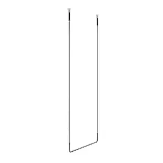 Gessi Goccia Полотенцедержатель потолочный 60x160h см, цвет: chrome brushed 38143#147