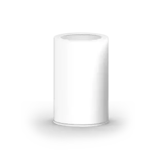 Decor Walther Rooms Ведро для мусора, напольное, цвет: белый матовый 0615050