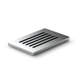 Decor Walther DW 900 Мыльница настольная, цвет: хром 0859400