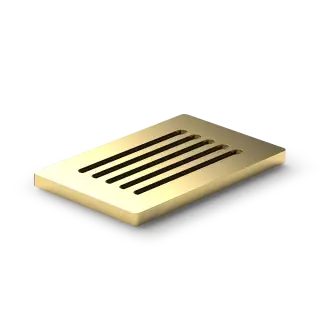 Decor Walther DW 900 Мыльница настольная, цвет: золото 0859420