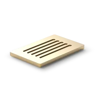 Decor Walther DW 900 Мыльница настольная, цвет: золото матовое 0859482