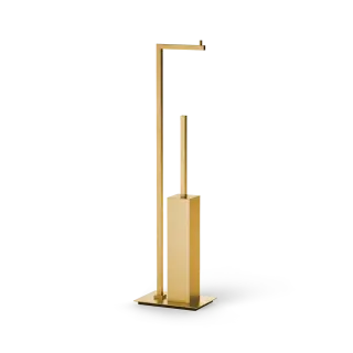 Decor Walther Corner Стойка с аксессуарами, напольная, цвет: золото матовое 0860582