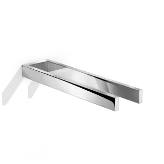 Decor Walther Contract Полотенцедержатель 33 см, подвесной, двойной, цвет: хром 0651100