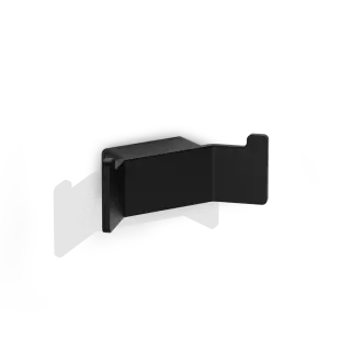 Decor Walther Contract Крючок двойной, цвет: черный матовый 0650460