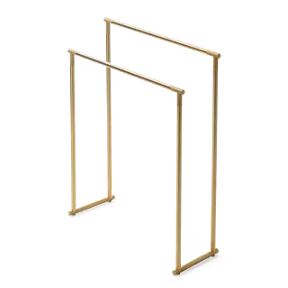 Decor Walther Club Полотенцедержатель 87 см, напольный, цвет: матовое золото 0509382