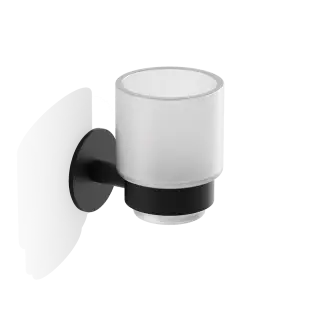 Decor Walther Basic Стакан подвесной, цвет: черный матовый 0536160