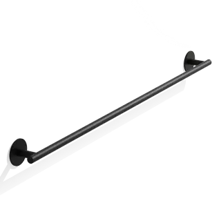 Decor Walther Basic Полотенцедержатель 85 см, подвесной, цвет: черный матовый 0535360