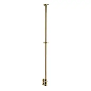 Margaroli Arcobaleno 416L Полотенцесушитель водяной для ГВС 165h (5), нижнее, цвет: brushed nickel 416LBN