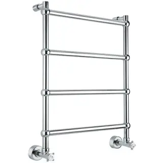 Margaroli Sole 442/TS Полотенцесушитель водяной для ГВС 52,5х71h (int 46), нижнее, цвет: chrome 442TS4604CR