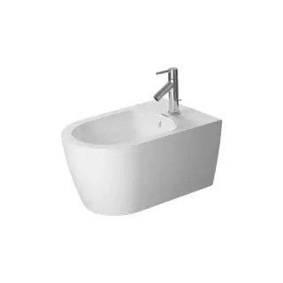 Duravit Me by Starck Биде подвесное 37x57см, с 1 отв. под смеситель и покр. Wondergliss, цвет: белый 22881500001