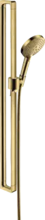 Axor Citterio E Душевой гарнитур: лейка 3 режима, штанга 101 см, шланг, цвет: полированное золото 36735990