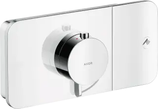 Axor One Термостат для душа встраиваемый, 1 потребитель, запорный вентиль, внешняя часть, цвет: хром 45711000