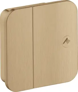 Axor One Запорный вентиль, внешняя часть, цвет: шлифованная бронза 45771140