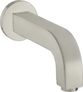 Axor Citterio Излив настенный для ванны 16,5 см, цвет: нержавеющая сталь 39410800