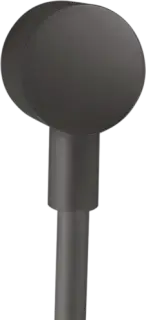 Axor Starck Шланговое подключение, круглое, цвет: шлифованный черный хром 27451340