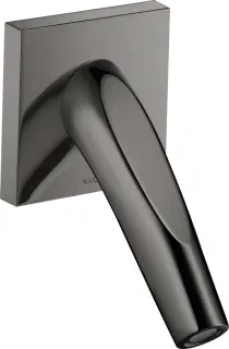 Axor Starck Organic Излив настенный для ванны 16 см, цвет: полированный черный хром 12417330