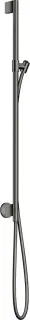Axor One Душевая штанга с подключением 96 см, шланг 160 см, цвет: полированный черный хром 48792330