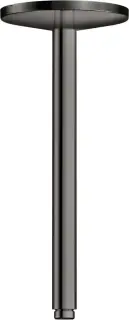 Axor One Кронштейн потолочный 30 см, цвет: полированный черный хром 48495330