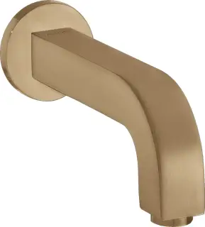 Axor Citterio Излив настенный для ванны 16,5 см, цвет: шлифованная бронза 39410140