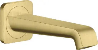 Axor Citterio E Излив настенный для ванны 18,1 см, цвет: шлифованная латунь 36425950