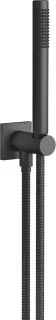 Dornbracht Angular Generic Душевой гарнитур, шланг 125 см, расход 15 л/мин, цвет: черный матовый 27802970-33
