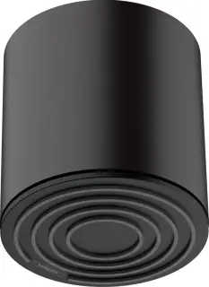 Hansgrohe Pulsify S Верхний душ 10,5 см Green, 1 вид струи, регулируемый угол, цвет: матовый черный 24132670