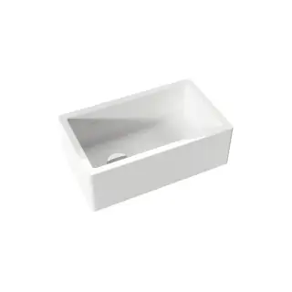 Kerasan Hannah Essex Кухонная мойка керамическая 75,8x45,6 см, толщина 4 см, цвет: Bianco 541101
