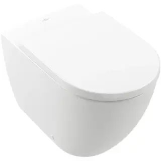 Villeroy & Boch Subway 3.0 Унитаз 37х60х40 см, напольный, AntiBac, цвет: альп. белый 4671T0T2