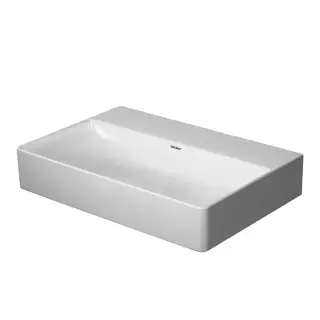 Duravit DuraSquare Раковина 60х40 см, без отверстий для смесителя, цвет: белый 2356600079