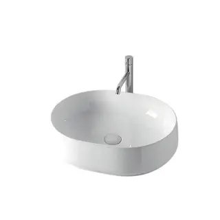 Kerasan F10 Раковина чаша 55x44x15,5h см, без перелива, цвет: Bianco 460501