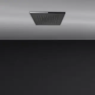 Gessi Minimali Встраиваемая часть для верхнего душа 35x35 см 1 вид струи, цвет: mirror steel 57801#238