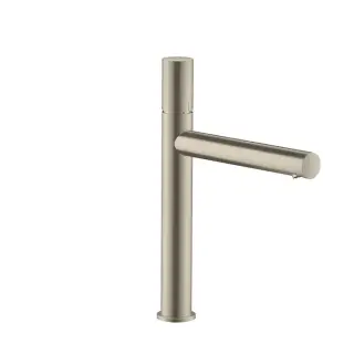 Axor Uno Смеситель для раковины высокий с донным клапаном на 1 отверстие, цвет: шлифованный никель 45003820