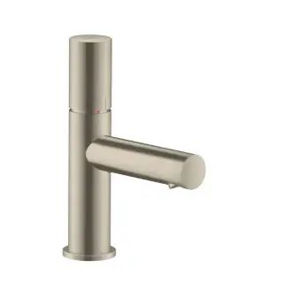 Axor Uno Смеситель для раковины на 1 отверстие с донным клапаном, цвет: шлифованный никель 45005820