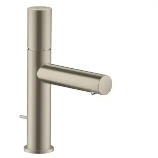 Axor Uno Смеситель для раковины на 1 отверстие с донным клапаном, цвет: шлифованный никель 45001820