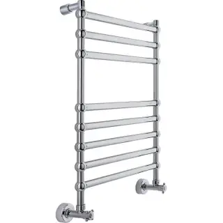 Margaroli Sole 464/TS/8 Полотенцесушитель водяной для ГВС 42,5х76h (int 36), нижнее, цвет: chrome 4643708CRTS