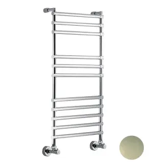 Margaroli Sole 464/11 Полотенцесушитель водяной для ГВС 53,5х107h (int 47), цвет: brushed nickel 4644711BNN