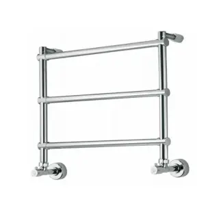 Margaroli Sole 442/3 Полотенцесушитель водяной для ГВС 53,5х53h (int 47) нижнее, цвет: chrome 4424703CRN