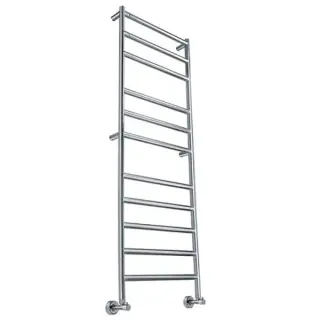 Margaroli Sereno 484/11 Полотенцесушитель водяной для ГВС 39х139h (int 32,5), нижнее, цвет: chrome 4843511CRN