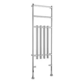 Margaroli Canne 1-481 Полотенцесушитель водяной для ГВС 53,3х165h (int 46,8), нижнее, цвет: chrome 1481368CR