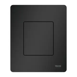 Tece Solid Urinal Панель смыва для писуара, цвет: черный матовый 9242435