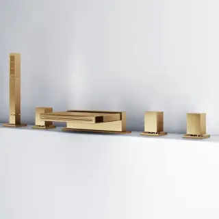 Jorger Aqubo Смеситель для ванны, цвет: золото 621.50.100.020