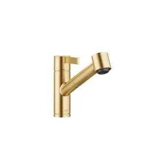 Dornbracht Eno Смеситель для раковины, на 1 отв., Pull-out, цвет: латунь сатинир. 33870760-28