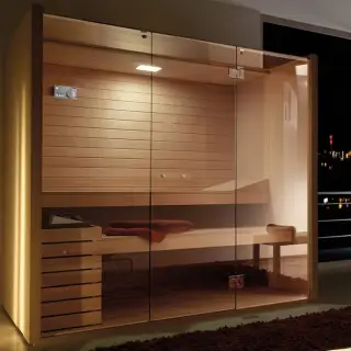 Effegibi Sky Сауна 230x200h211 см, цвет осина термообработанная SA 55 21 0018