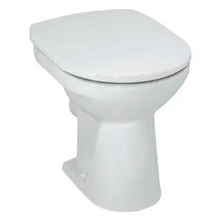 Laufen Pro Унитаз напольный 47x36xh40 см, выпуск горизонтальный, цвет: белый 8.2195.6.000.000.1