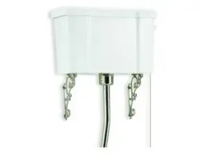 Burlington Classic Бачок слива средний, цвет: белый глянцевый C5