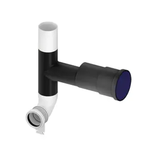 Tece Profil Патрубок с вентиляционным отводом вправо вверх 9820127