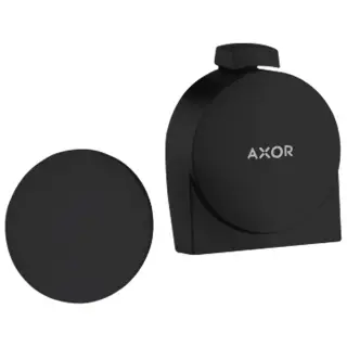 Axor Внешняя часть набора слив-налив-перелив, матовый черный 58304670